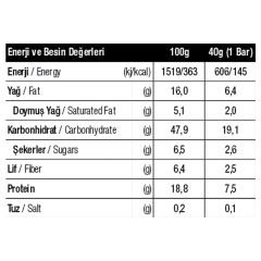 Karışık 30lu Snack Protein Bar 30 adet x 40 gram