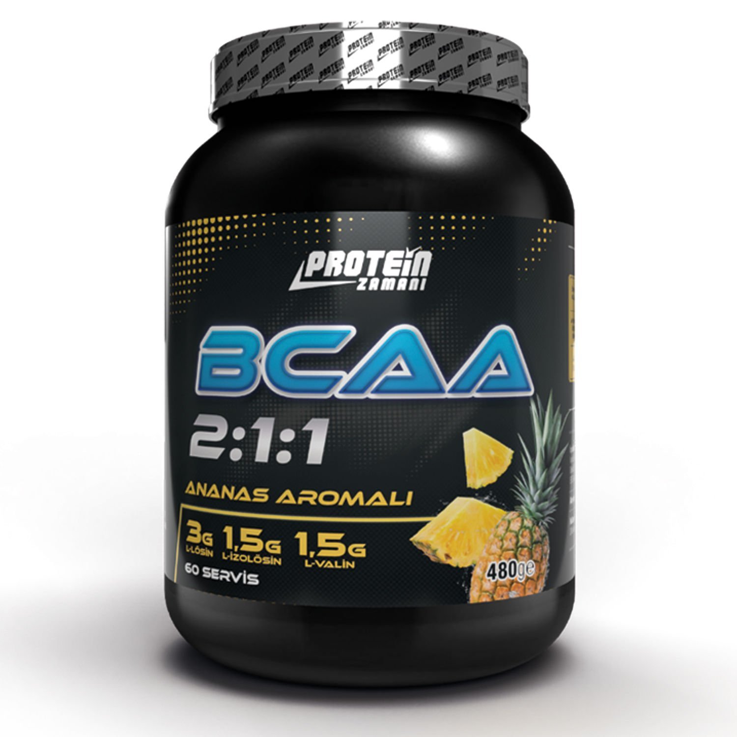 BCAA 2:1:1 480 gram 60 Servis Ananas Aromalı