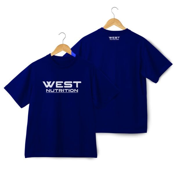 West Nutrition Logo Baskılı T-Shirt Oversize