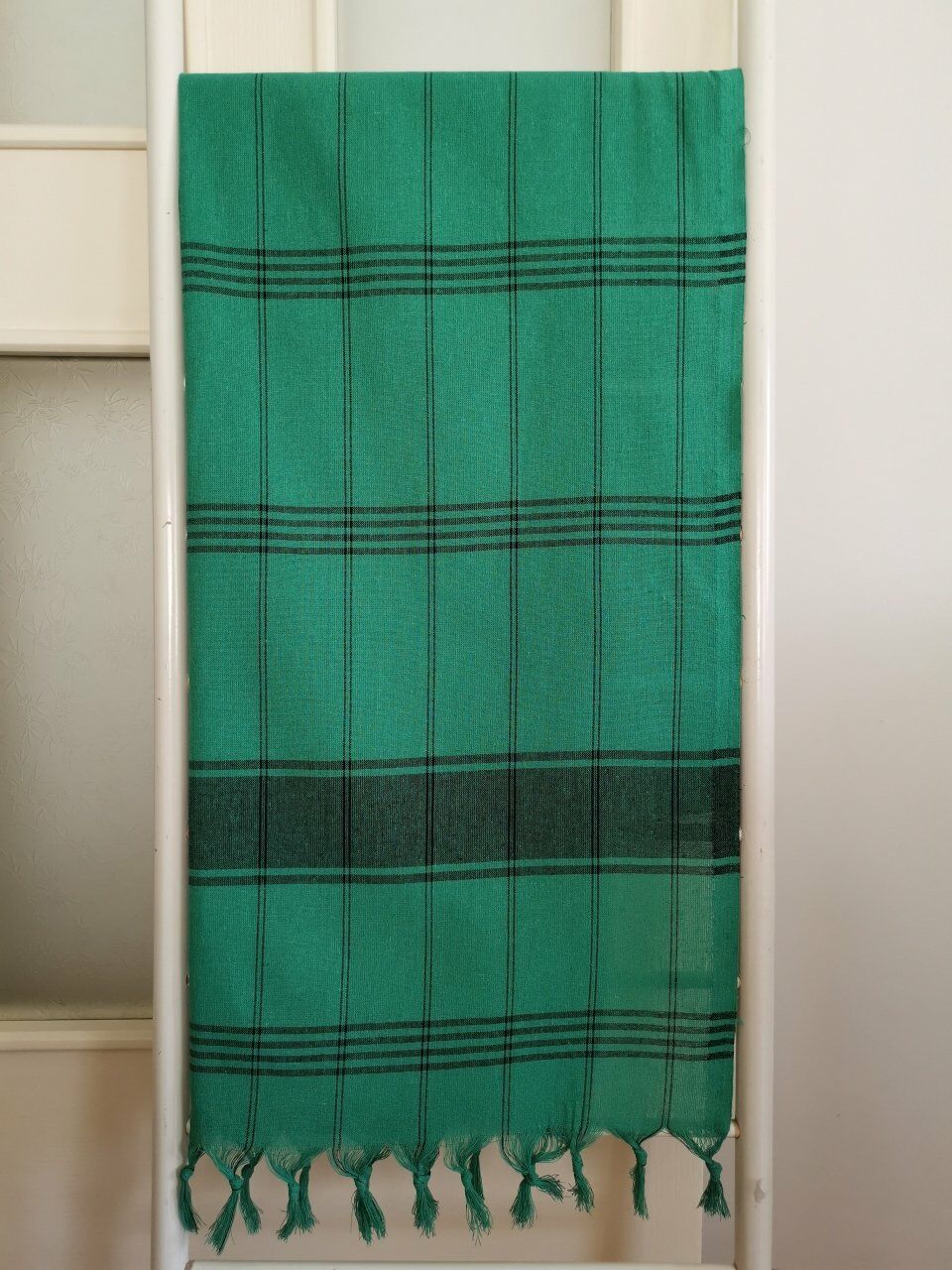 Hamam Peştemali, 80x180, Yeşil Siyah