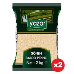 Yazar Gönen Baldo Pirinç 2 Kg x 2 Paket