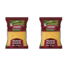 Yazar Pilavlık Bulgur 2 Kg x 2 Adet