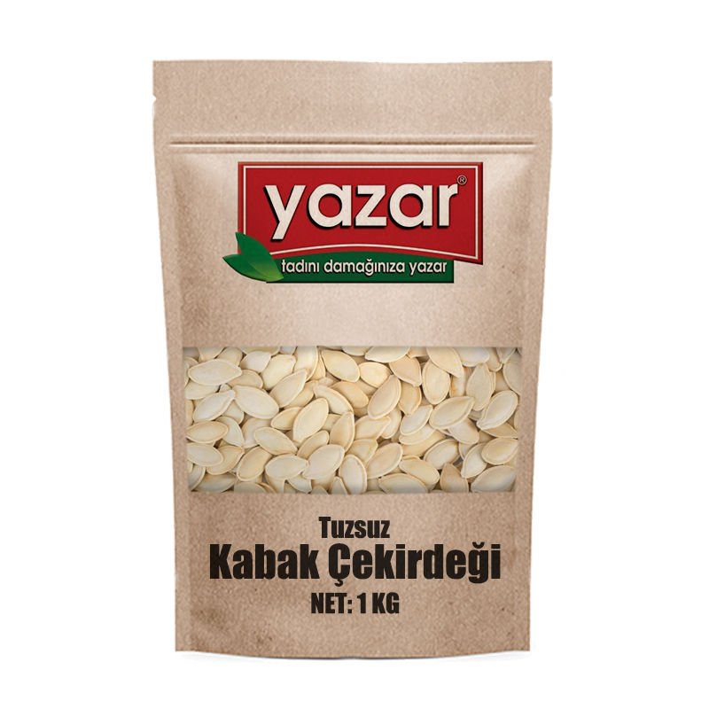 Yazar Kuruyemiş Kabak Çekirdeği Sade 1 Kg