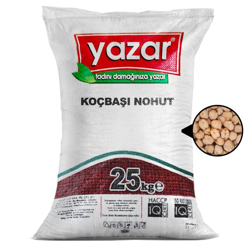 Yazar Koçbaşı Nohut 25 Kg