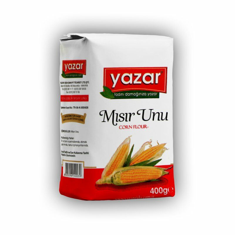 Yazar Mısır Unu (Glutensiz) 400 Gr x 20 Paket