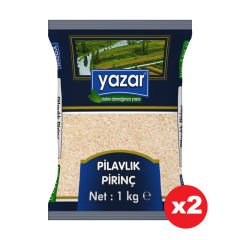 Yazar Kırmızı Çizgili Yerli Pirinç (Ata Tohumu) 1 Kg x 2 Paket