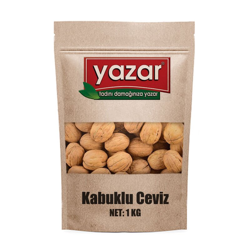 Yazar Ceviz (KABUKLU Artvin CEVİZİ Organik) 1 Kg