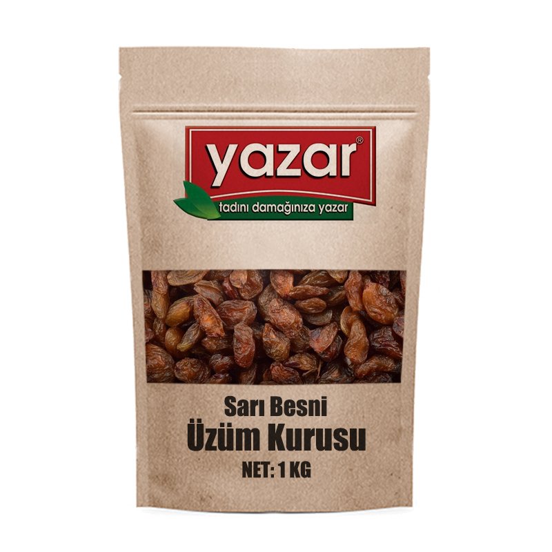 Yazar Sarı Besni Üzümü 1 Kg