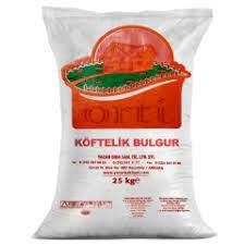 Orti Köftelik Bulgur 25 Kg.