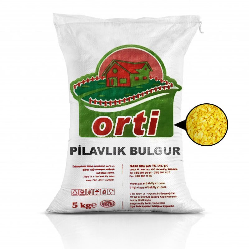 Orti Pilavlık Bulgur 5 Kg.