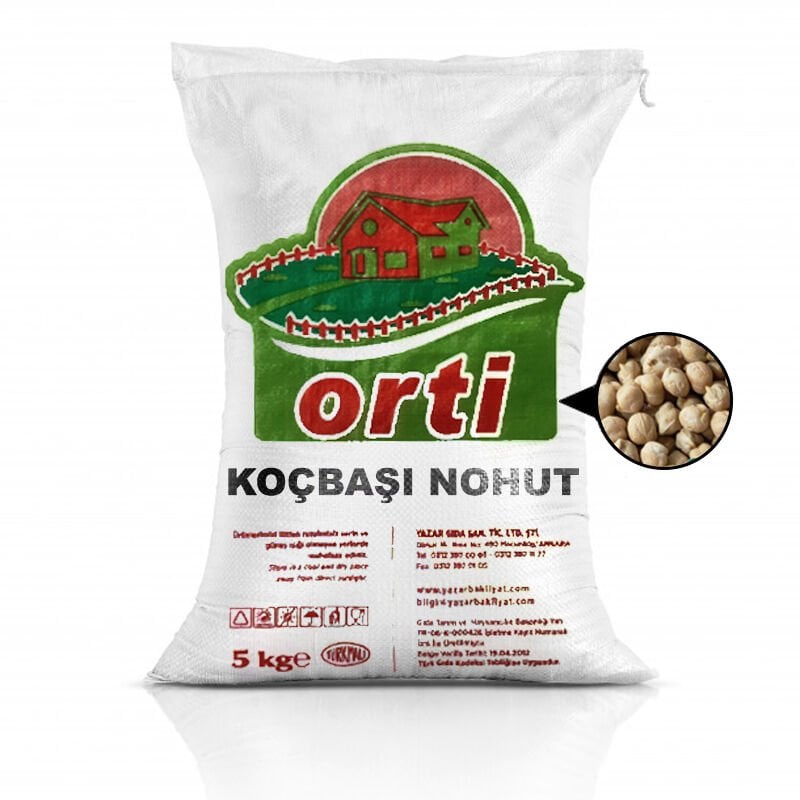 Orti Koçbaşı Nohut 5 Kg.