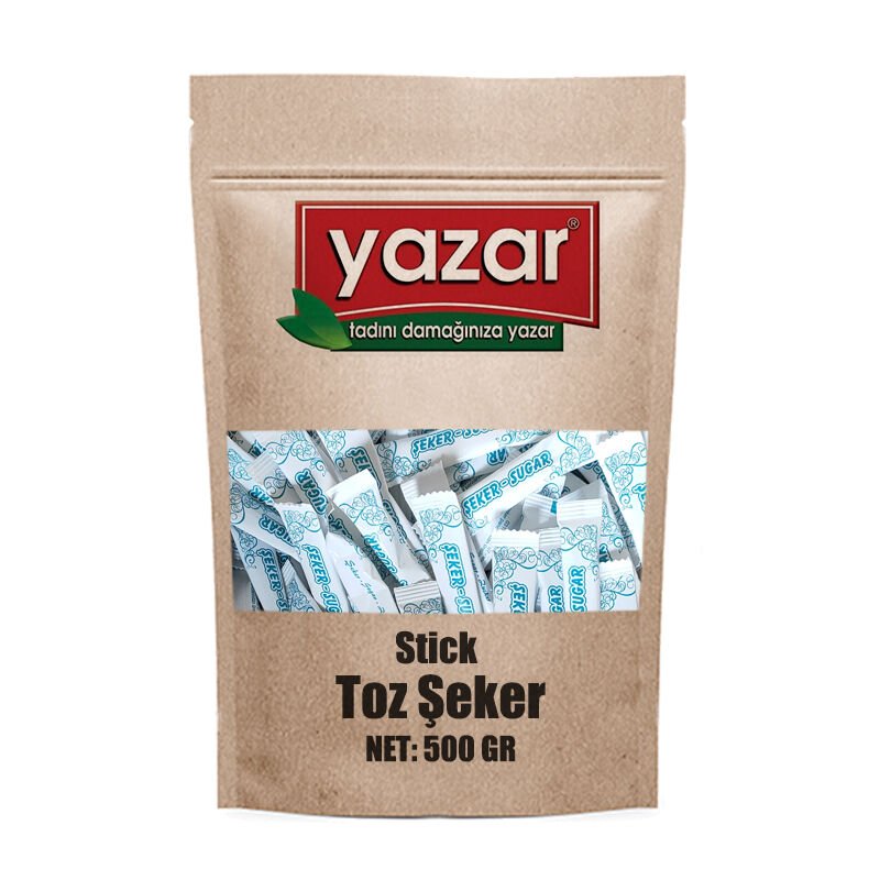 Yazar Stick Şeker 500 Gr x 2 Paket