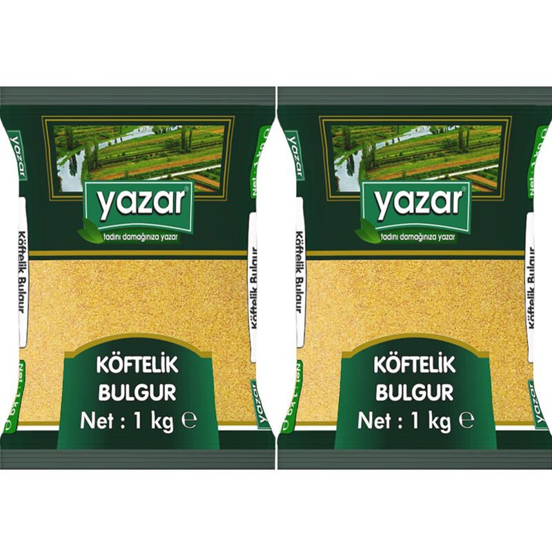 Yazar Köftelik Bulgur 1 Kg x 2 Paket