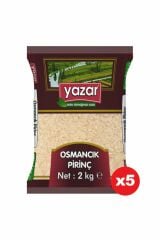 Yazar Osmancık Pirinç 2 Kg x 5 Paket