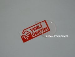 Yerli Üretim Etiketi 1 Paket 1000 Adet