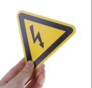 Dikkat Elektrik Uyarı Sticker Etiket (100'lü Paket)