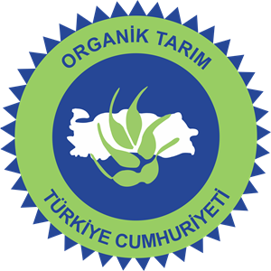 Organik Tarım Türkiye Cumhuriyeti Logolu Etiket 1 Paket 500