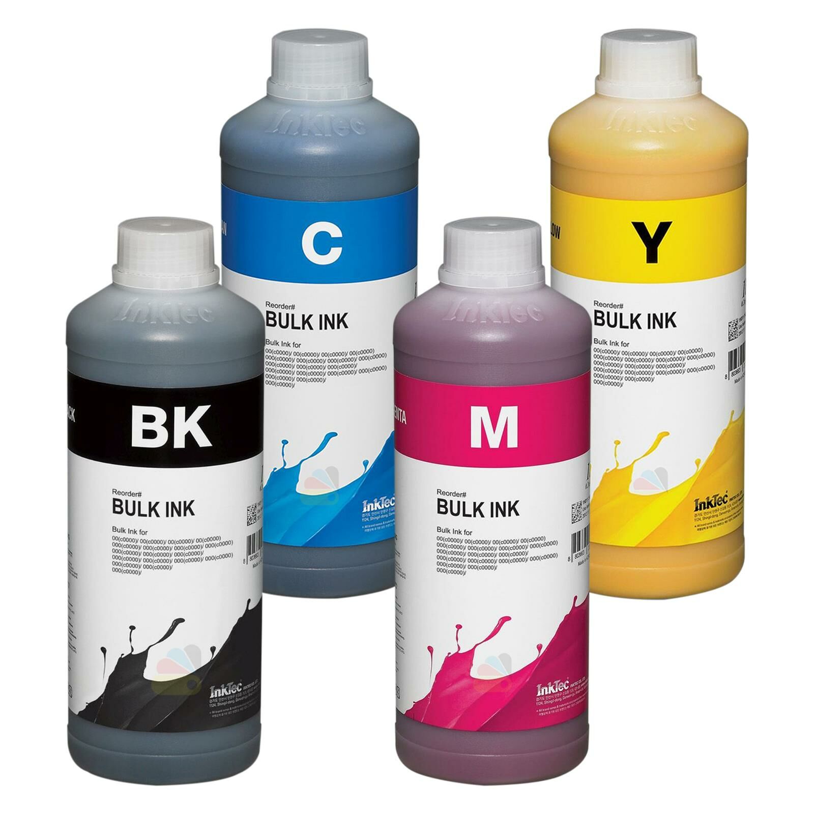 InkTec Pigment Mürekkep HP 970, 971, 973 4 renk inktec - 4x 1 Litre