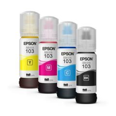 Epson Orijinal Mürekkep 103 4 renk - L1110, L3150, L3160
