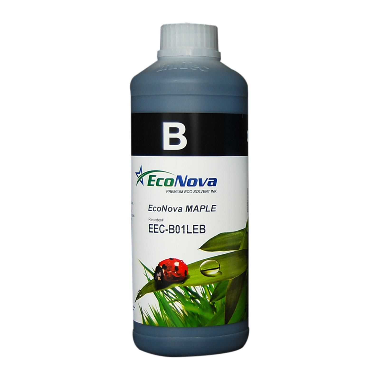 InkTec EcoNova Eco Solvent Mürekkep Siyah EEC-B01LEB - 1 Litre