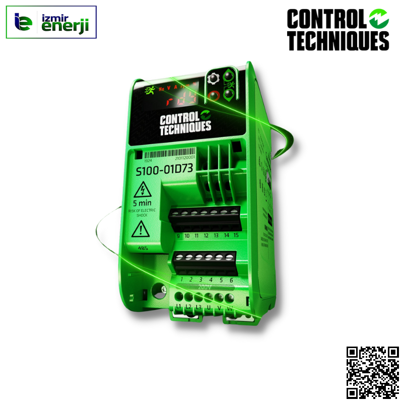 0,37kW Monafaze 380 VAC Hız Kontrol ( Dahili EMC Filitre )