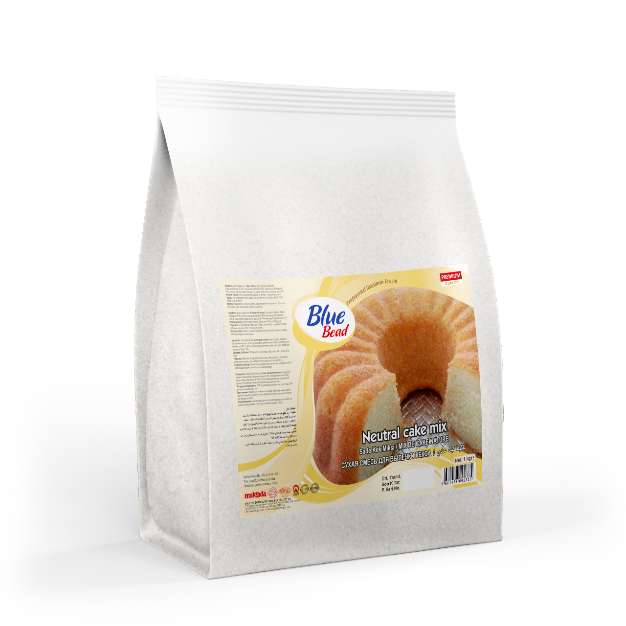 Blue Bead Sade Kek Miksi 1 KG