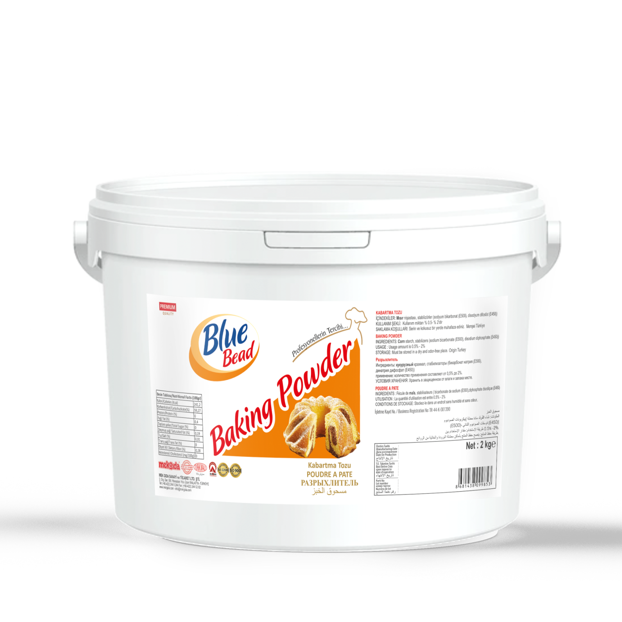 Blue Bead Kabartma Tozu 2 KG