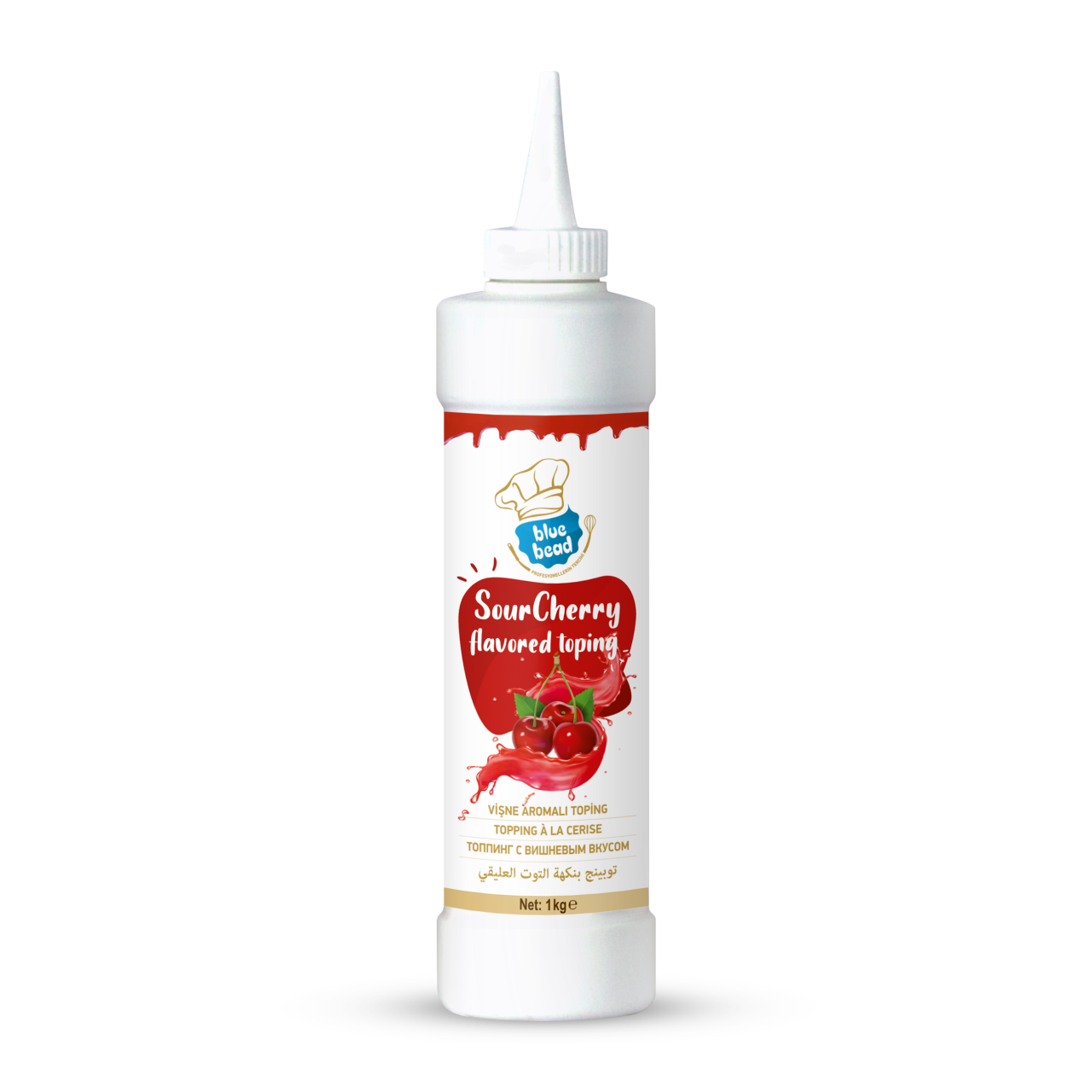 Blue Bead Vişneli Topping Sos 1 KG