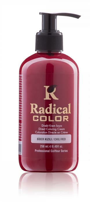 Radical Color Su Bazlı Saç Boyası Biber Kızılı 250 ml