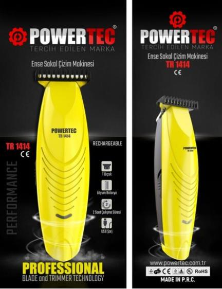 Powertec Tr 1414 Ense Sakal Çizim Makinesi