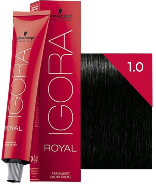 Schwarzkopf Igora Royal Saç Boyası 1.0 Siyah 60 ml