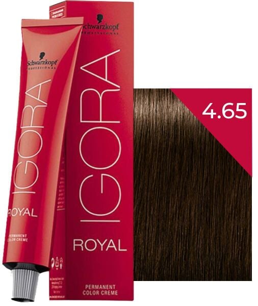 Schwarzkopf Igora Royal Saç Boyası 4.65 Kahve Kestane Altın 60 ml