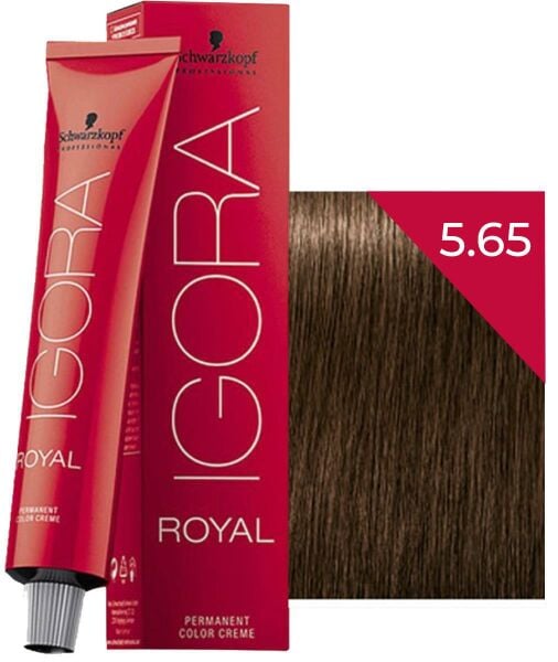 Schwarzkopf Igora Royal Saç Boyası 5.65 Açık Kahve Çikolata Altın 60 ml