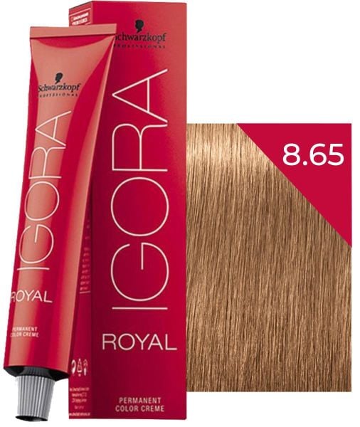 Schwarzkopf Igora Royal Saç Boyası 8.65 Kumral Çikolata Altın 60 ml