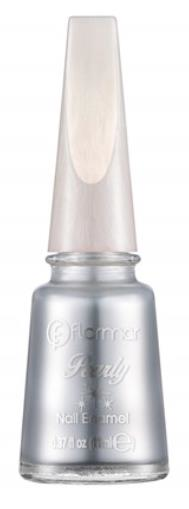 Flormar Pearly PL390 Stylish Silver Oje