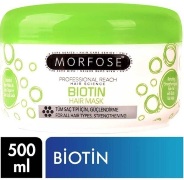 Morfose Saç Maskesi Biotin 500 ml