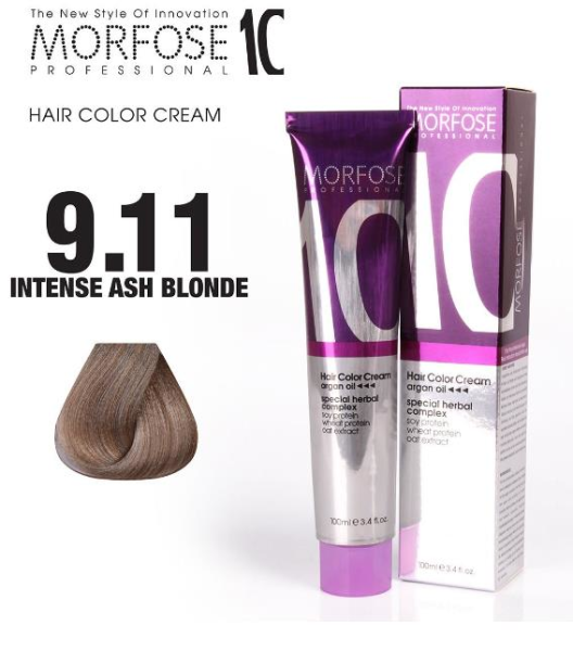 Morfose 10 Saç Boyası 9.11 Yoğun Küllü Sarı 100 ml