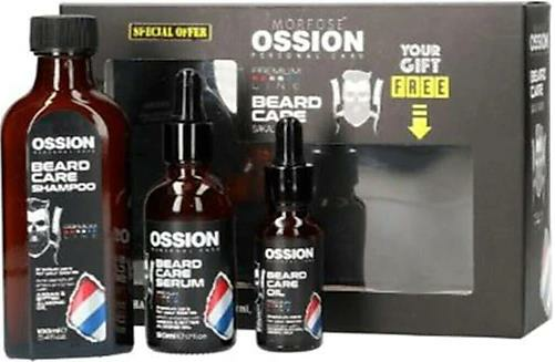 Morfose Ossion Premium Barber Line 3'lü Sakal Bakım Seti