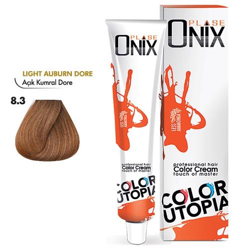 Morfose Onix Tüp Saç Boyası 8.3 Açık Kumral Dore 60 ml