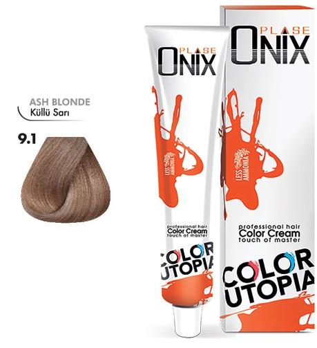 Morfose Onix Tüp Saç Boyası 9.1 Açık Küllü Sarı 60 ml