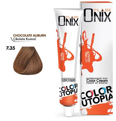 Morfose Onix Tüp Saç Boyası 7.35 Çikolata Kumral 60 ml