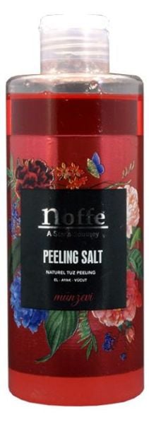 Noffe El ve Vücut Peeling Salt Kırmızı 250 ml