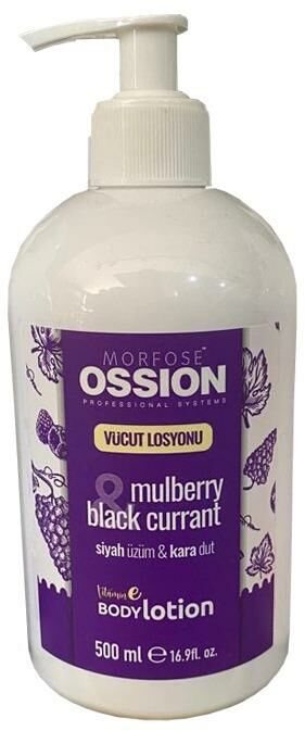 Morfose Ossion Vücut Losyonu Siyah Üzüm ve Karadut 500 ml