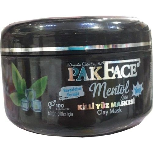 Pak Face Mentol Özlü Kil Maskesi 700 ml