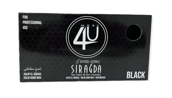 More 4 U Kalıp Ağda Black Siyah 400 ml