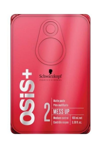 Schwarzkopf Osis Mess Up Mat Gum Saç Şekillendirici Mat Krem Wax 100 ml