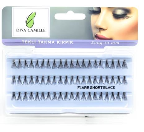 Diva Camille Tekli Takma Kirpik Short 10 mm