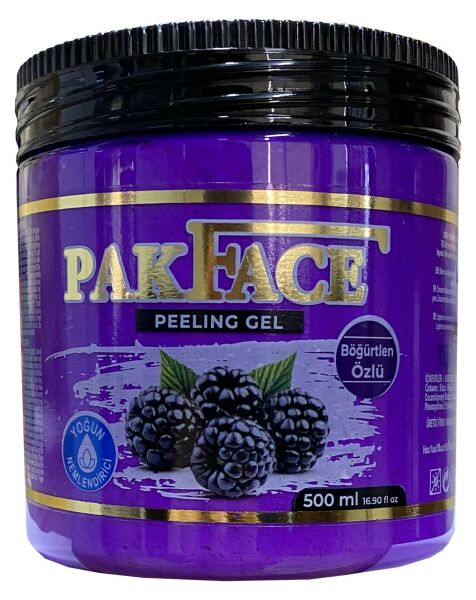 Pak Face Böğürtlen Özlü Scrub Peeling Jel 500 ml