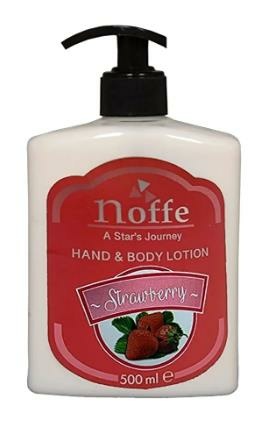 Noffe El ve Vücut Losyonu Strawberry Çilek 500 ml