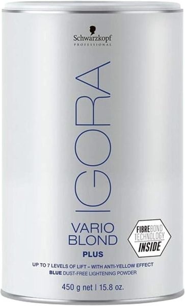 Schwarzkopf Igora Vario Blond Plus Toz Açıcı Mavi 450 gr